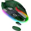 imageRazer Basilisk V3 Pro 35K Wireless Gaming Mouse HyperScroll Tilt Wheel  35K DPI Optical Sensor Gen 213 Customizable Controls  RGB  Optical Switches Gen 3  Up to 140 Hr Battery  Phantom WhitePhantom Green