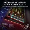 imageRazer BlackWidow V4 Pro Wired Mechanical Gaming Keyboard Green Switches Tactile ampamp Clicky  Doubleshot ABS Keycaps  Command Dial  Chroma RGB  Magnetic Wrist Rest  Snap TapBlackWidow V4 Pro
