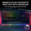 imageRazer BlackWidow V4 Pro Wired Mechanical Gaming Keyboard Green Switches Tactile ampamp Clicky  Doubleshot ABS Keycaps  Command Dial  Chroma RGB  Magnetic Wrist Rest  Snap TapBlackWidow V4 Pro
