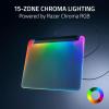 imageRazer Firefly V2 Pro Fully Illuminated RGB Gaming Mouse Mat Backlit Design  15 Zone Chroma Lighting  USB 20 Port  Detachable USB Type C Cable  Micro Textured Surface  Anti Slip BaseBlack