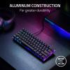 imageRazer Huntsman Mini 60 Gaming Keyboard Clicky Optical Switches  Rapid Trigger Mode  Chroma RGB Lighting  PBT Keycaps  Onboard Memory  Snap Tap  Classic BlackClassic Black