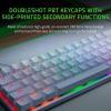 imageRazer Huntsman Mini 60 Gaming Keyboard Clicky Optical Switches  Rapid Trigger Mode  Chroma RGB Lighting  PBT Keycaps  Onboard Memory  Snap Tap  Classic BlackMercury White