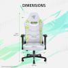 imageRazer Iskur V2 X Ergonomic Gaming Chair Builtin Lumbar Support  Widened Seat  High Density Foam Cushions  Adjustable 152 Degree Recline  2D Armrests  Plush Fabric Finish  2XKO Edition
