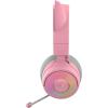 imageRazer Kraken Kitty V3 Pro Wireless RGB Gaming Headset Chroma RGB Kitty Ears  24 GHz Bluetooth 53 USB A  Super Wideband Mic  40mm Drivers  THX Spatial Audio  Comfortable Ear Cushions  WhiteQuartz Pink
