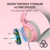 imageRazer Kraken Kitty V3 Pro Wireless RGB Gaming Headset Chroma RGB Kitty Ears  24 GHz Bluetooth 53 USB A  Super Wideband Mic  40mm Drivers  THX Spatial Audio  Comfortable Ear Cushions  WhiteQuartz Pink