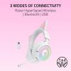 imageRazer Kraken Kitty V3 Pro Wireless RGB Gaming Headset Chroma RGB Kitty Ears  24 GHz Bluetooth 53 USB A  Super Wideband Mic  40mm Drivers  THX Spatial Audio  Comfortable Ear Cushions  WhiteMercury White