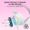 imageRazer Kraken Kitty V3 Pro Wireless RGB Gaming Headset Chroma RGB Kitty Ears  24 GHz Bluetooth 53 USB A  Super Wideband Mic  40mm Drivers  THX Spatial Audio  Comfortable Ear Cushions  WhiteMercury White