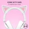 imageRazer Kraken Kitty V3 X Wired Gaming Headset Kitty Ears  HyperClear Cardioid Mic  40 mm Drivers  71 Surround Sound  Comfy Ear Cushions  CrossPlatform via 35mm PC PS5 Xbox Switch 2  BlackMercury White