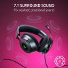 imageRazer Kraken V4 X Wired Gaming Headset 40 mm Drivers  Cardioid Mic  Memory Foam Cushions  Chroma RGB Lighting  Type C ampamp Type A Cable  for PC Mac PS5 Nintendo Switch  Minecraft EditionBlack
