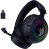 imageRazer Kraken V4 Wireless Gaming Headset 24GHz Bluetooth USB  Super Wideband Mic  40 mm Drivers  9 Zone RGB Lighting  for PC Mac PS5 Nintendo Switch 2 Steam Deck Smartphone  Black