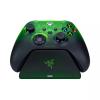 imageRazer Wireless Controller ampamp Quick Charging Stand Bundle for Xbox Series XS Xbox One Impulse Triggers  Textured Grips  12hr Battery Life  Magnetic Secure Charging Limited Green Edition