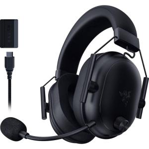 imageRazer BlackShark V2 HyperSpeed Wireless Gaming Headset 24GHz Bluetooth or USB  THX Spatial Audio  Titanium 50mm Drivers  70 Hr Battery  for Xbox Series X Series S PS5 PC Switch 2  Black