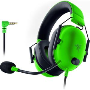 imageRazer BlackShark V2 X Gaming Headset 71 Surround Sound  50mm Drivers  Memory Foam Cushion  for PC PS4 PS5 Switch  35mm Audio Jack  GreenGreen