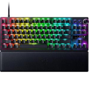 imageRazer Huntsman V3 Pro TKL 8KHz Esports Gaming Keyboard Analog Optical Switches Gen 28000 Hz Polling Snap Tap  Rapid Trigger  Adjustable Actuation  Media Controls  PBT Keycaps  Black