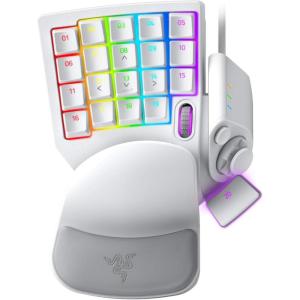 imageRazer Tartarus V2 Gaming Keypad Mecha Membrane Key Switches  One Handed Keyboard  32 Programmable Keys  Customizable Chroma RGB Lighting  Programmable Macros  Snap Tap  BlackMercury White