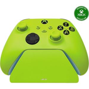 imageRazer Universal Quick Charging Stand for Xbox Series XS Magnetic Secure Charging  Perfectly Matches Xbox Wireless Controllers  USB Powered  Electric Volt Controller Sold SeparatelyElectric Volt