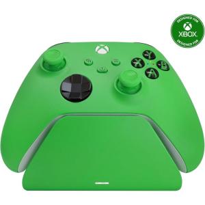 imageRazer Universal Quick Charging Stand for Xbox Series XS Magnetic Secure Charging  Perfectly Matches Xbox Wireless Controllers  USB Powered  Electric Volt Controller Sold SeparatelyVelocity Green