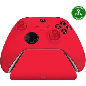 imageRazer Universal Quick Charging Stand for Xbox Series XS Magnetic Secure Charging  Perfectly Matches Xbox Wireless Controllers  USB Powered  Electric Volt Controller Sold SeparatelyPulse Red