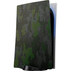 imageRazer Vinyl Console Skin PlayStation 5  PS5 Disc  Full Wrap  Premium 3M Cast Vinyl  Scratch Resistant  Unique Designs ampamp Finishes  Easy Application  Black CamoGreen Hex Camo