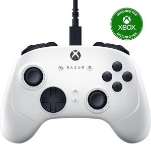 imageRazer Wolverine V3 Tournament Edition Wired Gaming Controller Licensed for Xbox Series XS Xbox One Windows PC  6 Remappable Buttons  Fast Triggers  USBC Cable  Wired Tournament Mode  White