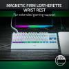 imageRazer  Huntsman V3 Pro TKL Wired Analog Optical Esports Keyboard with with Snap Tap Mode Rapid Trigger and Adjustable Actuation  White
