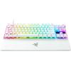 imageRazer  Huntsman V3 Pro TKL Wired Analog Optical Esports Keyboard with with Snap Tap Mode Rapid Trigger and Adjustable Actuation  White