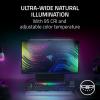 imageRazer Aether Monitor LED Light Bar Front ampamp Back Lighting  Wide Natural Illumination  Fits Most Monitor Sizes  Chroma RGB  Works with Alexa Google Home  Razer Gamer Room App for Unified Control