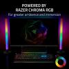 imageRazer Aether Standing Light Bars Front ampamp Back Lighting  Individual Bar Customization  Single USB C Cable  Chroma RGB  Works with Alexa Google Home  Razer Gamer Room App for Unified Control