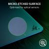 imageRazer Atlas Tempered Glass Gaming Mouse Mat UltraSmooth MicroEtched Surface  Dirt and ScratchResistant  AntiSlip Base  Quiet Mouse Movements  BlackBlack