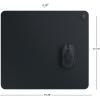 imageRazer Atlas Tempered Glass Gaming Mouse Mat UltraSmooth MicroEtched Surface  Dirt and ScratchResistant  AntiSlip Base  Quiet Mouse Movements  BlackBlack