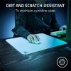 imageRazer Atlas Tempered Glass Gaming Mouse Mat UltraSmooth MicroEtched Surface  Dirt and ScratchResistant  AntiSlip Base  Quiet Mouse Movements  BlackWhite