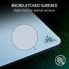 imageRazer Atlas Tempered Glass Gaming Mouse Mat UltraSmooth MicroEtched Surface  Dirt and ScratchResistant  AntiSlip Base  Quiet Mouse Movements  BlackWhite