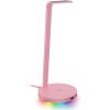 imageRazer Base Station V2 Chroma Headphone Headset Stand Holder Chroma RGB Lighting  Taller Stand ampamp AntiSlip Ledge  USB Charging Ports  AntiSlip Rubber Base  35mm Port  Builtin DAC  BlackQuartz Pink