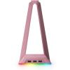 imageRazer Base Station V2 Chroma Headphone Headset Stand Holder Chroma RGB Lighting  Taller Stand ampamp AntiSlip Ledge  USB Charging Ports  AntiSlip Rubber Base  35mm Port  Builtin DAC  BlackQuartz Pink