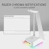 imageRazer Base Station V2 Chroma Headphone Headset Stand Holder Chroma RGB Lighting  Taller Stand ampamp AntiSlip Ledge  USB Charging Ports  AntiSlip Rubber Base  35mm Port  Builtin DAC  BlackMercury White