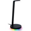 imageRazer Base Station V2 Chroma Headphone Headset Stand Holder Chroma RGB Lighting  Taller Stand ampamp AntiSlip Ledge  USB Charging Ports  AntiSlip Rubber Base  35mm Port  Builtin DAC  BlackClassic Black