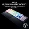 imageRazer BlackWidow V3 Mechanical Gaming Keyboard Green Mechanical Switches  Tactile ampamp Clicky  Chroma RGB Lighting  Compact Form Factor  Programmable Macro Functionality  QuartzRoblox Editon