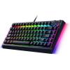 imageRazer BlackWidow V4 75 Mechanical Gaming Keyboard Hot Swappable Design  Compact ampamp Durable  Orange Tactile Switches  Chroma RGB  Roller ampamp Media Keys  Wrist Rest  Snap Tap  WhiteBlack