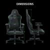 imageRazer Enki X Essential Gaming Chair AllDay Gaming Comfort  Builtin Lumbar Arch  Optimized Cushion Density  DualTextured EcoFriendly Synthetic Leather  Adjustable 152degree Recline