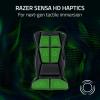 imageRazer Freyja HD Haptic Gaming Chair Cushion MultiDirectional Haptics  Haptic EQ Customization via Razer Synapse  HyperSpeed Wireless ampamp Bluetooth  Adjustable Strap for Universal Fit