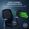 imageRazer Fujin Mesh Ergonomic Gaming Chair UltraDurable ampamp Breathable  130 Degree Recline  Adjustable Lumbar Support  3D Padded Armrests  Premium Frame  Sturdy Build
