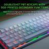 imageRazer Huntsman Mini 60 Gaming Keyboard Clicky Optical Switches  Rapid Trigger Mode  Chroma RGB Lighting  PBT Keycaps  Onboard Memory  Snap Tap  White