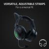 imageRazer Kitty Ears V2 Clipon Kitty Ears for Headsets Gaming Headphones  Universal Fit  Versatile Adjustable Straps  Lightweight Sillicone  Durable ampamp Comfortable  Classic Black