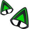 imageRazer Kitty Ears for Kraken Headsets Compatible with Kraken 2019 Kraken TE Headsets  Adjustable Strraps  Water Resistant Construction  GreenBlack Green
