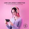 imageRazer Kraken BT Kitty Edition Bluetooth 5040ms Low Latency Connection  CustomTuned 40mm Drivers  Beamforming Microphone  Powered Chroma  Quartz PinkHeadset