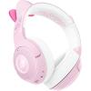 imageRazer Kraken Kitty V2 BT Wireless RGB Headset Chroma RGB Kitty Ears ampamp Earcups  Bluetooth 5240 mm Drivers  NoiseCancelling Mics  Lightweight  40 Hr Battery wType C Charging  BlackHello Kitty  Friends Edition
