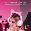 imageRazer Kraken Kitty V2 BT Wireless RGB Headset Chroma RGB Kitty Ears ampamp Earcups  Bluetooth 5240 mm Drivers  NoiseCancelling Mics  Lightweight  40 Hr Battery wType C Charging  BlackWhite