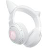 imageRazer Kraken Kitty V2 BT Wireless RGB Headset Chroma RGB Kitty Ears ampamp Earcups  Bluetooth 5240 mm Drivers  NoiseCancelling Mics  Lightweight  40 Hr Battery wType C Charging  BlackWhite