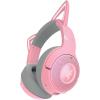 imageRazer Kraken Kitty V2 BT Wireless RGB Headset Chroma RGB Kitty Ears ampamp Earcups  Bluetooth 5240 mm Drivers  NoiseCancelling Mics  Lightweight  40 Hr Battery wType C Charging  BlackQuartz Pink