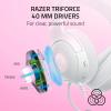 imageRazer Kraken Kitty V2 USB Wired Headset Chroma RGB Kitty Ears  Stream Reactive Lighting  HyperClear Cardioid Mic  40 mm Drivers  71 Surround Sound  Comfortable Ear Cushions  WhiteWhite